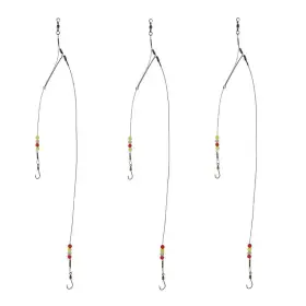 Dyxssm 711175712307 Fishing Hooks With Leader Rigging Hook Line Stainless Steel R