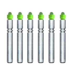 E-arc 431271116602 Led Bobber Light Replacement Battery 6pcs Green For Archery Nocks Fishing