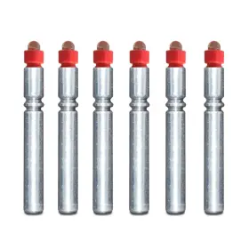 E-arc 431271116619 E-arc 6pcs-led Bobber Light Replacement Battery For Archery Nocks Fishing Red