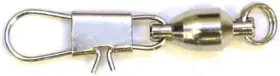 Eagle Claw 01083-000 Ball Bearing Swivel With Interlock Snap Size One Multi