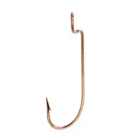 Eagle Claw 047708076418 Bronze Sproat Worm Hook 50ct Size 1/0