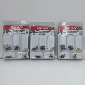 Eagle Claw 047708140690 Trout Hook Fish Assortment Lot Of 3 Packs 67 Pc Each 613