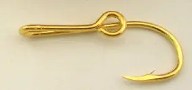 Eagle Claw 047708165365 All Purpose Tie Hat Clasp Hooks 100ct