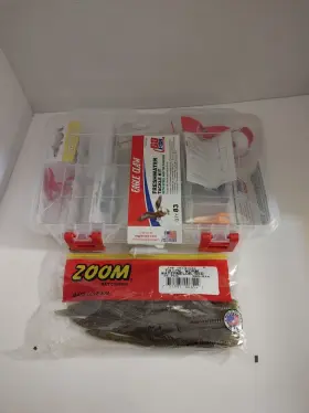 Eagle Claw 047708675840 83 Piece Freshwater Tackle Kit Perfect For Bass Catfish With Trick Worm Eagle Claw 047708675840 83 Piece Freshwater Tackle Kit Perfect For Bass Catfish With Trick Worm