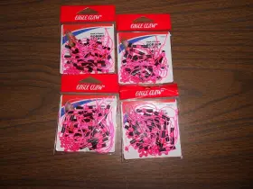 Eagle Claw 047708705639 Pink String Bobber Stop Knot Bead 300ct 12 Packs F51