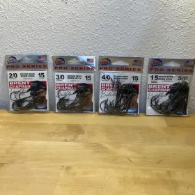 Eagle Claw 047708758697 Pro-series 4 Packs Sizes 2/0 3/0 4/0 And 5/0 Round Bend Worm Hooks Eagle Claw 047708758697 Pro-series 4 Packs Sizes 2/0 3/0 4/0 And 5/0 Round Bend Worm Hooks