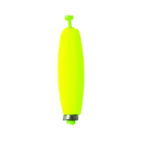 Eagle Claw 07116-002 2.5 Weighted Foam Cigar Snap On Fishing Float Chartreuse - Eagle Claw 07116-002 2.5 Weighted Foam Cigar Snap On Fishing Float Chartreuse -