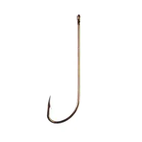 Eagle Claw 072-3 Ea 2x Long Shank Size #3 Hook Bronze 100 Per Pack - Eagle Claw 072-3 Ea 2x Long Shank Size #3 Hook Bronze 100 Per Pack -