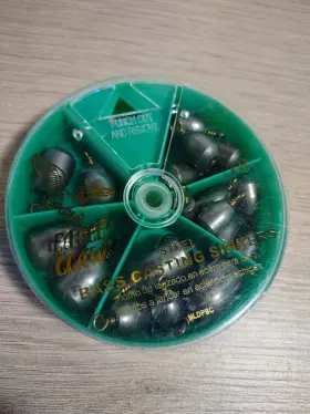 Eagle Claw 083941057968 Steel Bass Casting Sinkers Dial Pack 18 Assorted Weights Nldpbch Eagle Claw 083941057968 Steel Bass Casting Sinkers Dial Pack 18 Assorted Weights Nldpbch