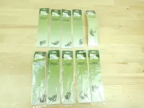 Eagle Claw 13010-006 10 New 6 Packs Of Size Baitholder Snelled Fishhooks Fish Hook Snell Eagle Claw 13010-006 10 New 6 Packs Of Size Baitholder Snelled Fishhooks Fish Hook Snell