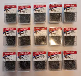 Eagle Claw 203brm-4 15 Packs New Pro-v Aberdeen Big Nasty Black