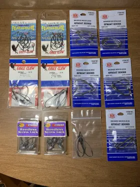 Eagle Claw 249wa Chadwick Miller Weedless Finesse Fishing Hooks And Jigs Lot Of 12 Eagle Claw 249wa Chadwick Miller Weedless Finesse Fishing Hooks And Jigs Lot Of 12