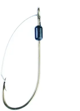 Eagle Claw 249wah-3/0 Weedless Hook Size 3/0 Forged Long Plain Shank