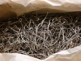 Eagle Claw 254-4/0 Oshaughnessy Fishing Hook Size 4/0 Forged 100 Hooks Eagle Claw 254-4/0 Oshaughnessy Fishing Hook Size 4/0 Forged 100 Hooks