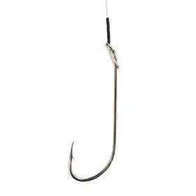 Eagle Claw 421nwh-1/0 Ea Nylawire 2x Long Shank 1/0 Hook Nickel 5 Per Pack - Eagle Claw 421nwh-1/0 Ea Nylawire 2x Long Shank 1/0 Hook Nickel 5 Per Pack -