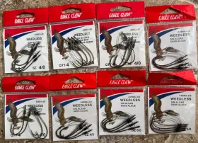 49WA-4-0 EAGLE CLAW Weedless Hooks 49WA-4-0 EAGLE CLAW Weedless Hooks