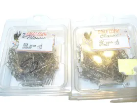 Eagle Claw 574-2 200 90 Degree Round Bend Size 2 Jig Hooks Eagle Claw 574-2 200 90 Degree Round Bend Size 2 Jig Hooks