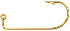 Eagle Claw B0761y41y1 575 Gold Jig Hooks - Size 6 200 Pack