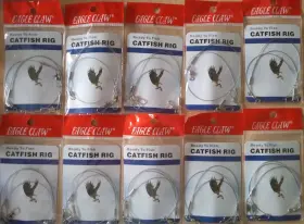 Eagle Claw Bh24 10-pack Lot Ready To Fish Catfish Rig Eagle Claw Bh24 10-pack Lot Ready To Fish Catfish Rig