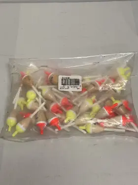 Eagle Claw Ec783f 3/4 Inch Oval X 2.5 Tube Slip Floats - 50 Pack