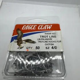 Eagle Claw Hooks 047708059411 354ssf-4/0 Oshaughnessy 50 Count Eagle Claw Hooks 047708059411 354ssf-4/0 Oshaughnessy 50 Count