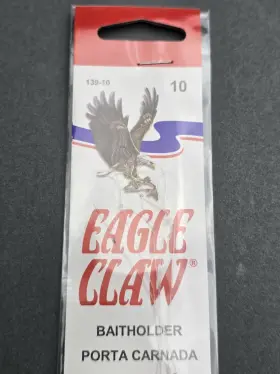 Eagle Claw Hooks 051-10 9 Packs Of 6 Baitholder Size 10 New In Package Eagle Claw Hooks 051-10 9 Packs Of 6 Baitholder Size 10 New In Package