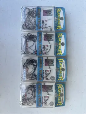 Eagle Claw Hooks L7746g R Bend Shaw Grigsby 2 4/0 10pk 3/0 Nickel Teflon