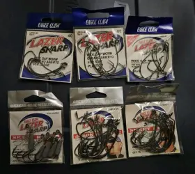 Eagle Claw L092g-4/0 Hook Size 3/0 4/0 5/0 Wide Gap And More