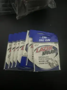 Eagle Claw L181g-12 Size 12 Bait Holders Trout Hooks Eagle Claw L181g-12 Size 12 Bait Holders Trout Hooks