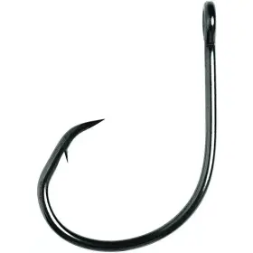 Eagle Claw L197bkumed Lazer Sharp Circle Sea Hook Size 2/0 Black