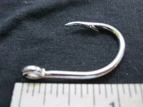 Eagle Claw L316nmgm 240 Nickel Live Bait Hooks 4/0 Tuna Wahoo Eagle Claw L316nmgm 240 Nickel Live Bait Hooks 4/0 Tuna Wahoo