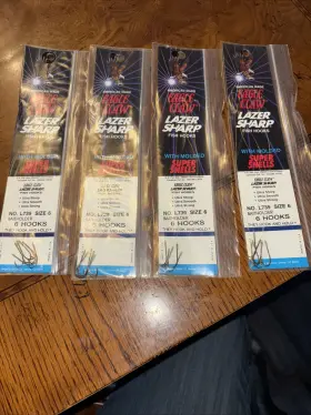 Eagle Claw L739h-6 Lazer Sharp Super Snelled Hook #6 6 Inch Down Eye Bronze 6/pk L739h-6 Eagle Claw L739h-6 Lazer Sharp Super Snelled Hook #6 6 Inch Down Eye Bronze 6/pk L739h-6