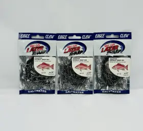 Eagle Claw L825 Lot Of 3 Lazer Sharp 30 Inch Snapper Double Drop Drum Fishing Rig 2 Pack Eagle Claw L825 Lot Of 3 Lazer Sharp 30 Inch Snapper Double Drop Drum Fishing Rig 2 Pack