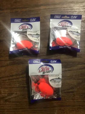 Eagle Claw L930 Bluefish Float Rig Lot Of 3 Size 6/0 Eagle Claw L930 Bluefish Float Rig Lot Of 3 Size 6/0