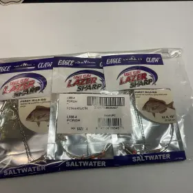 Eagle Claw L988-4 6pc Lazer Porgy Wire Hi-low Size 4 Inch Save Eagle Claw L988-4 6pc Lazer Porgy Wire Hi-low Size 4 Inch Save