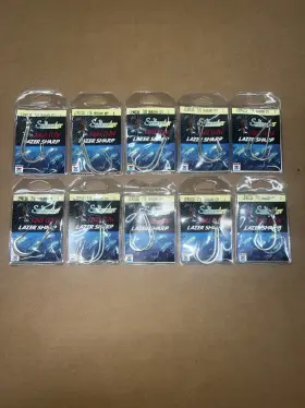 Eagle Claw Le9011r Lot Of 10 Le9011e 7/0 Titan Sea Guard Heavy Duty 2 Pack 20 Hooks Eagle Claw Le9011r Lot Of 10 Le9011e 7/0 Titan Sea Guard Heavy Duty 2 Pack 20 Hooks