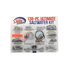 Eagle Claw Lswkwm-2 Ultimate Saltwater Terminal Kit Hooks Beads Swivels Rigs
