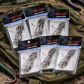 Eagle Claw Lt95-316r Lazer Sharp Worm Hook 6 Packs / 30 Hooks 2/0 New Old Stock Eagle Claw Lt95-316r Lazer Sharp Worm Hook 6 Packs / 30 Hooks 2/0 New Old Stock