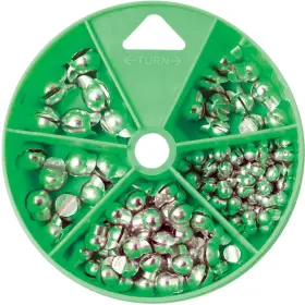 Eagle Claw Nldprs124 Tin Removable Split-shot Sinkers Dial Pack