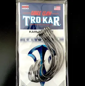 Eagle Claw Tk6-7 Trokar Kahle Circle Fishing Hook Tk6-7/0 - 8/pk Free Shipping Eagle Claw Tk6-7 Trokar Kahle Circle Fishing Hook Tk6-7/0 - 8/pk Free Shipping