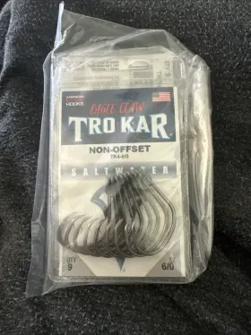Eagle Claw Tk619i-6 Trokar Octopus 6/0 Hd Hooks 9 Packtk4-6/0 Catfish Sizes/ Saltwater Eagle Claw Tk619i-6 Trokar Octopus 6/0 Hd Hooks 9 Packtk4-6/0 Catfish Sizes/ Saltwater