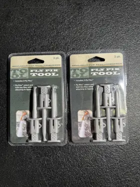 Eagle Claw Wmefp3 6 Pack - Wright And Mcgill / 90 Double Round Bend St Point Fly Piks Eagle Claw Wmefp3 6 Pack - Wright And Mcgill / 90 Double Round Bend St Point Fly Piks