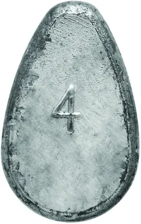 Eagle Claw Wnoroll-4 Lead No Roll Fishing Sinker 4 Ounce 2per Pack Eagle Claw Wnoroll-4 Lead No Roll Fishing Sinker 4 Ounce 2per Pack