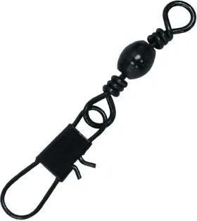 Eagle Claw / Wright Mcgill 01134h-007 Eclaw Blk Barrel Swivel With Interlock #7 20 Pcs Eagle Claw / Wright Mcgill 01134h-007 Eclaw Blk Barrel Swivel With Interlock #7 20 Pcs