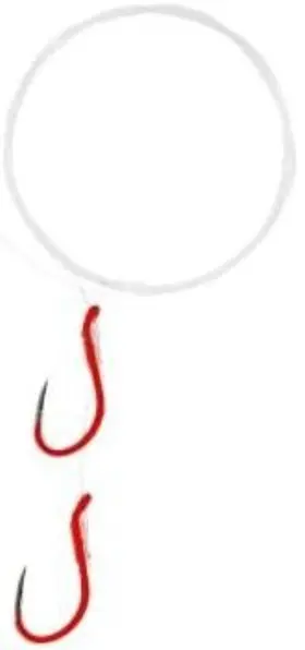 Eagle Claw / Wright Mcgill L958k-fr4 E.claw Lazer Kokanee Rig #4 3 Flor Red 36 Inch Double Hook Eagle Claw / Wright Mcgill L958k-fr4 E.claw Lazer Kokanee Rig #4 3 Flor Red 36 Inch Double Hook
