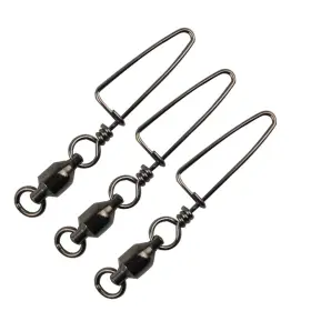 Easy Catch 713831116757 10 30 Pack Highstrength Fishing Ball Bearing Swivel With Coastlock Snap Strong W Easy Catch 713831116757 10 30 Pack Highstrength Fishing Ball Bearing Swivel With Coastlock Snap Strong W