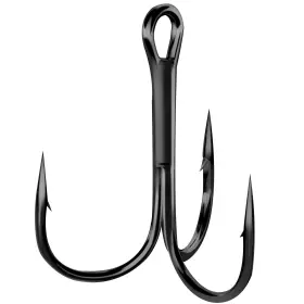 Easy Catch 739450630085 Shaddock Treble Fishing Hooks - 100pcs Saltwater Round Bend Sha