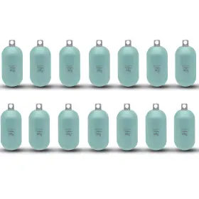 Ecoft 770346158290 Lead Free Fishing Weights Sinkers 80g-1000g Coated Raindrop Bank Sink