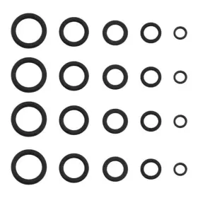 Ecsing 436-sg 100pcs Round Rig Rings Stainless Steel Matt Fishing Ring Black