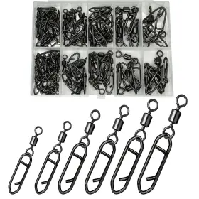 Enerhike Enerhiketfsa2c70p6s Snap Swivels Fishing Speed Clips For Quick Change 70pcs Power Enerhike Enerhiketfsa2c70p6s Snap Swivels Fishing Speed Clips For Quick Change 70pcs Power